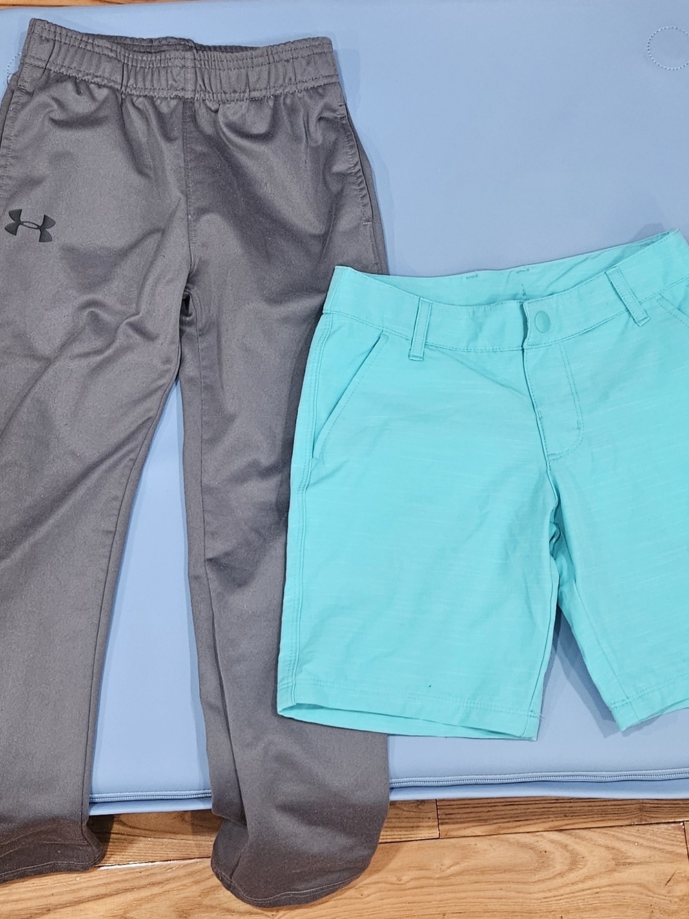 Under Armour Kids Grey Joggers and Art Class Swim Bottoms